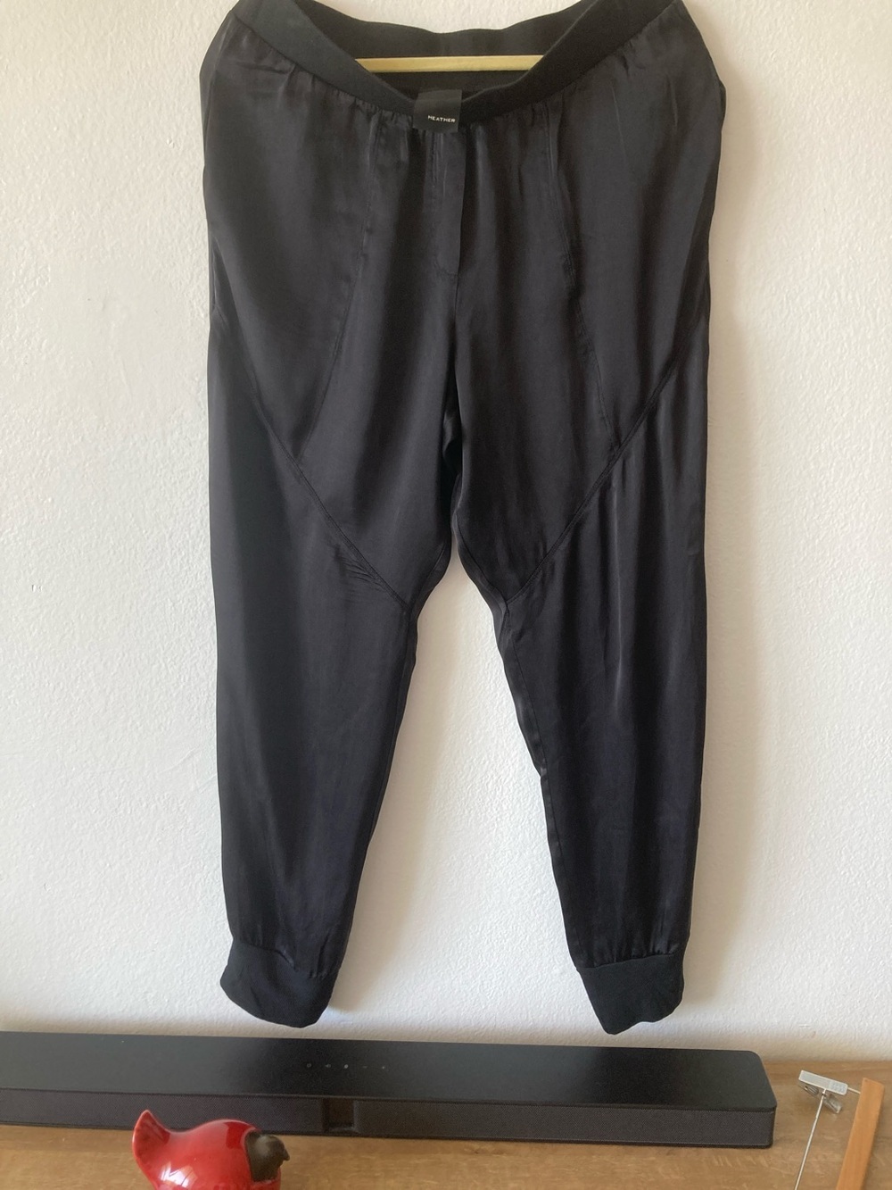 Heath Ceramics Black Jogger Pants - Picture 3 of 5